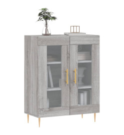 Buffet sonoma gris 69,5x34x90 cm bois d'ingénierie