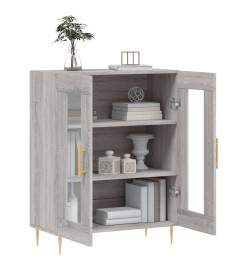 Buffet sonoma gris 69,5x34x90 cm bois d'ingénierie