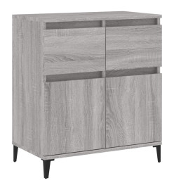 Buffet Sonoma gris 60x35x70 cm Bois d'ingénierie