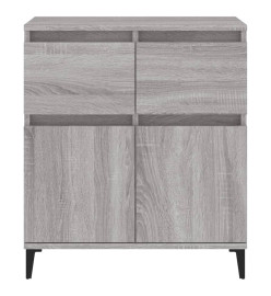 Buffet Sonoma gris 60x35x70 cm Bois d'ingénierie