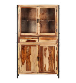 Buffet 100x40x175 cm Bois massif de Sesham