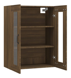 Armoire murale suspendue Chêne marron 69,5x34x90 cm