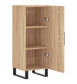 Buffet Chêne sonoma 34,5x34x90 cm Bois d'ingénierie