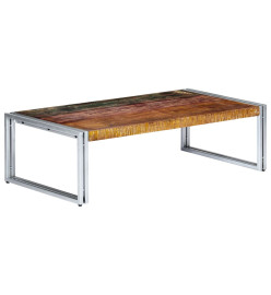 Table basse 120 x 60 x 35 cm Bois de récupération solide