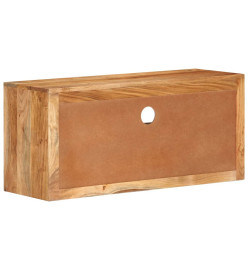 Meuble TV 88x30x40 cm Bois d'acacia massif