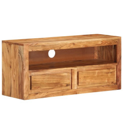 Meuble TV 88x30x40 cm Bois d'acacia massif