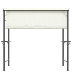 Belvédère avec toit 220x110x200 cm Crème