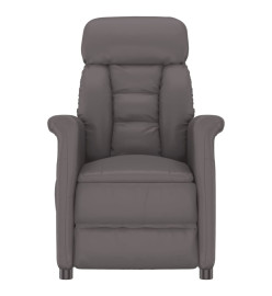 Fauteuil inclinable Gris Similicuir