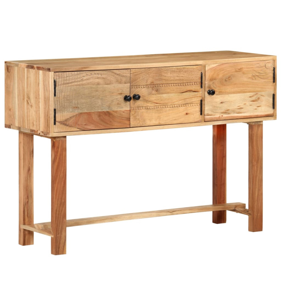 Buffet 115x35x75 cm Bois d'acacia massif