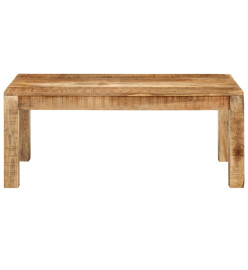 Table basse 100x55x40 cm bois de manguier massif