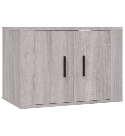 Ensemble de meubles TV 2 pcs Sonoma gris Bois d'ingénierie