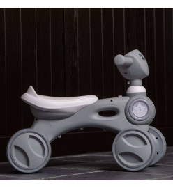 Bo Jungle Trotteur bébé B-Bike Jumpy Gris