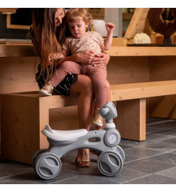 Bo Jungle Trotteur bébé B-Bike Jumpy Gris