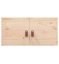 Armoires murales 2 pcs 60x30x30 cm Bois de pin massif