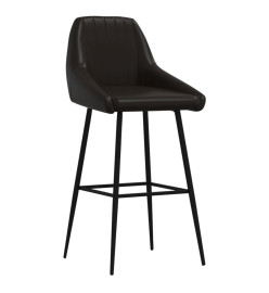 Tabouret de bar Gris Similicuir