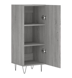 Buffet Sonoma gris 34,5x34x90 cm Bois d'ingénierie