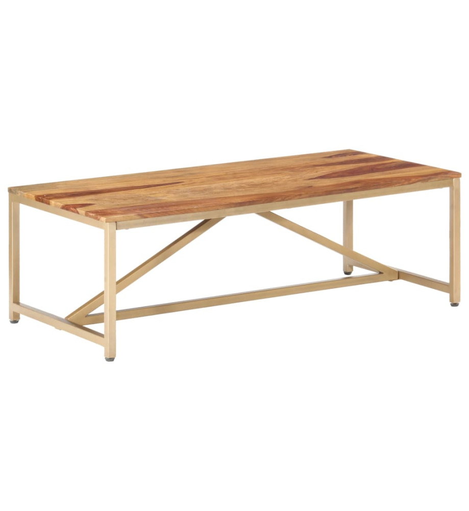 Table basse 120x60x40 cm Bois solide