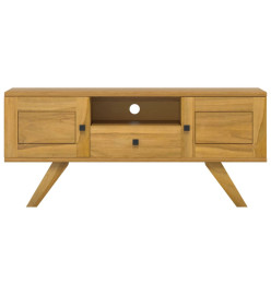 Meuble TV 110x30x50 cm Bois de teck solide