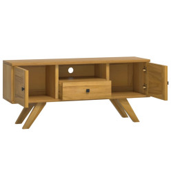 Meuble TV 110x30x50 cm Bois de teck solide