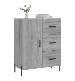 Buffet sonoma gris 69,5x34x90 cm bois d'ingénierie