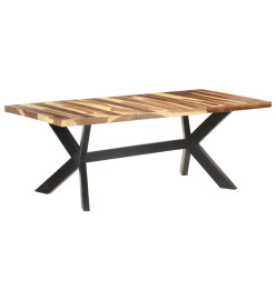 Table de salle à manger 200x100x75 cm Bois avec finition miel