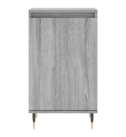 Buffets 2 pcs sonoma gris 40x35x70 cm bois d'ingénierie