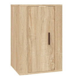 Ensemble de meubles TV 2 pcs chêne sonoma bois d'ingénierie