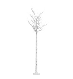 Sapin de Noël 200 LED blanc froid Saule 2,2 m Int/Ext