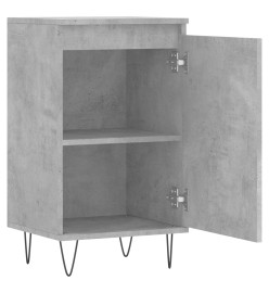 Buffets 2 pcs gris béton 40x35x70 cm bois d'ingénierie