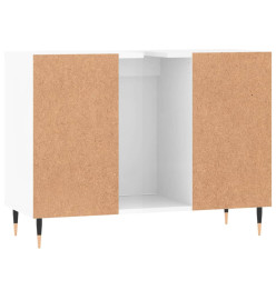 Armoire de salle de bain blanc brillant 80x33x60 cm