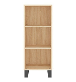 Buffet haut Chêne sonoma 34,5x32,5x180 cm Bois d'ingénierie