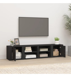 Meubles TV 2 pcs Noir 80x31,5x36 cm Bois d'ingénierie