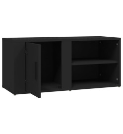 Meubles TV 2 pcs Noir 80x31,5x36 cm Bois d'ingénierie