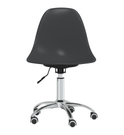 Chaise pivotante de bureau Gris clair PP