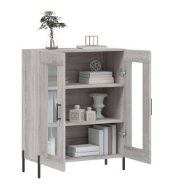 Buffet sonoma gris 69,5x34x90 cm bois d'ingénierie