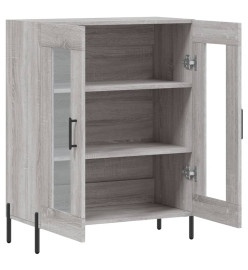 Buffet sonoma gris 69,5x34x90 cm bois d'ingénierie