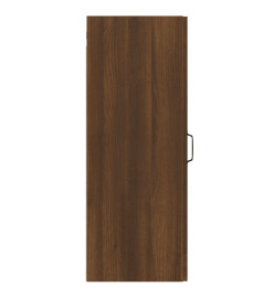 Armoire murale suspendue Chêne marron 34,5x34x90 cm