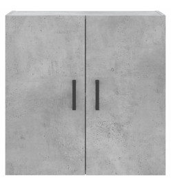 Armoire murale gris béton 60x31x60 cm bois d'ingénierie