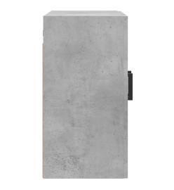 Armoire murale gris béton 60x31x60 cm bois d'ingénierie