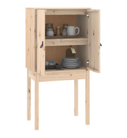 Buffet haut 60x40x120 cm Bois massif de pin