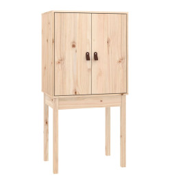 Buffet haut 60x40x120 cm Bois massif de pin