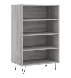 Buffet haut sonoma gris 57x35x90 cm bois d'ingénierie