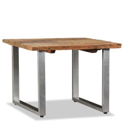 Table basse Bois de récupération massif 55 x 55 x 40 cm