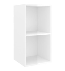 Ensemble de meuble TV 3 pcs Blanc brillant Aggloméré