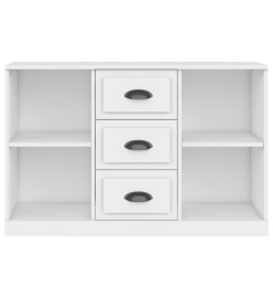 Buffet blanc 104,5x35,5x67,5 cm bois d'ingénierie