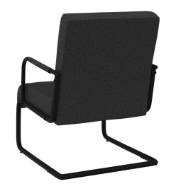 Chaise cantilever Noir Similicuir