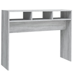 Table console Sonoma gris 105x30x80 cm Bois d'ingénierie