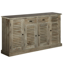 Buffet Bois de melia azedarach massif 145 x 32,5 x 77 cm