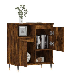 Buffet Chêne fumé 60x35x70 cm Bois d'ingénierie