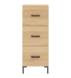 Buffet haut Chêne sonoma 34,5x34x180 cm Bois d'ingénierie